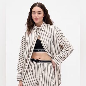 Gap × BÉIS Poplin Dolman Big Shirt